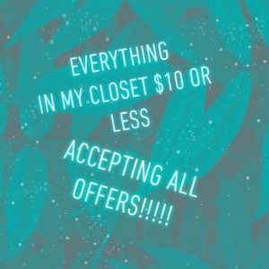 CLOSET CLEAN OUT!!!!!